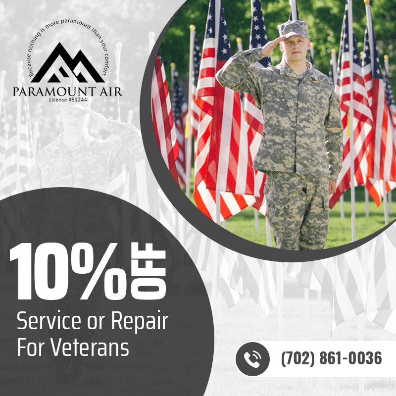 10 off Service or Repair for Veterans min